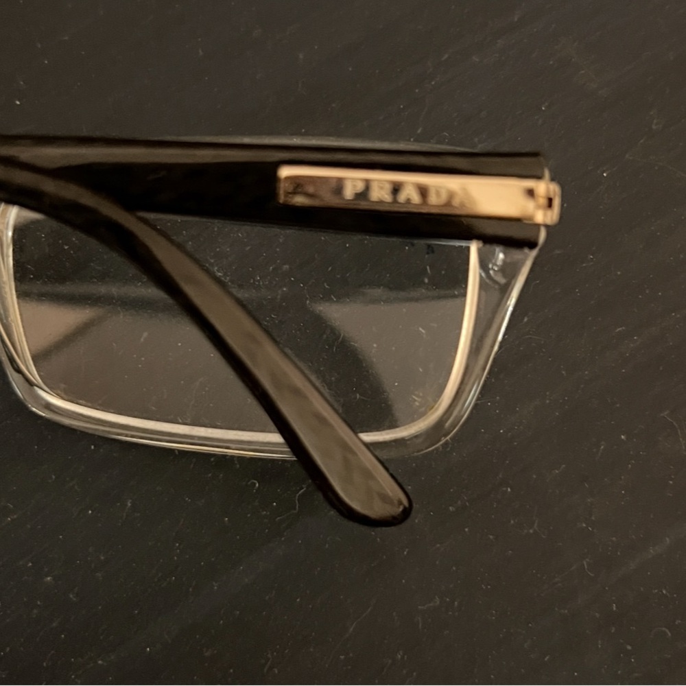 Prada Transparent Rectangular Eyewear - Picture 10 of 15